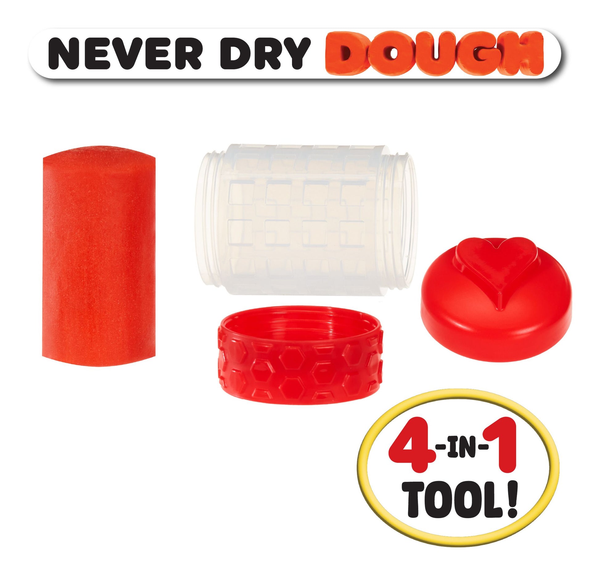 Wonder Factory Never Dry Dough Singles Assortment