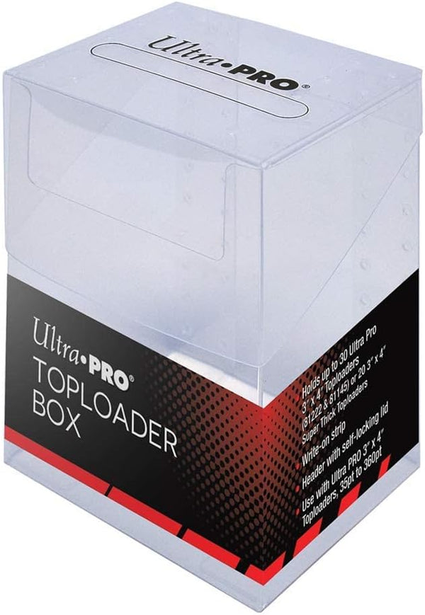 Ultra Pro - 3 x 4 Inch Toploaders Clear box
