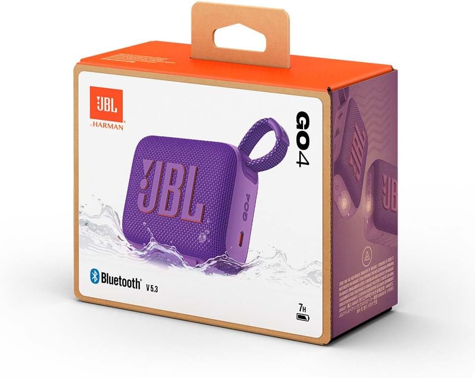JBL Go 4 Purple Speaker