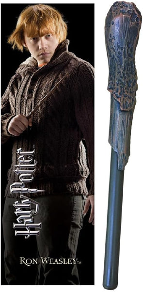 The Noble Collection Ron Weasley Wand Pen and Bookmark