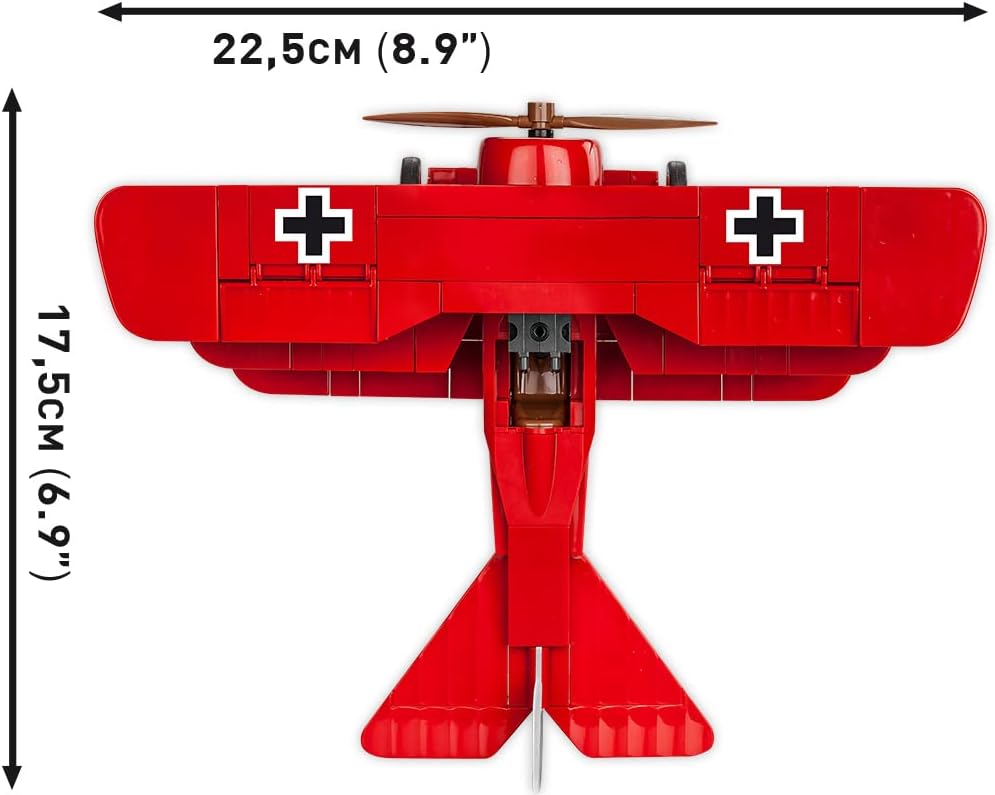 COBI - WORLD WAR I - Fokker DR.1 Red Baron 174 PCS