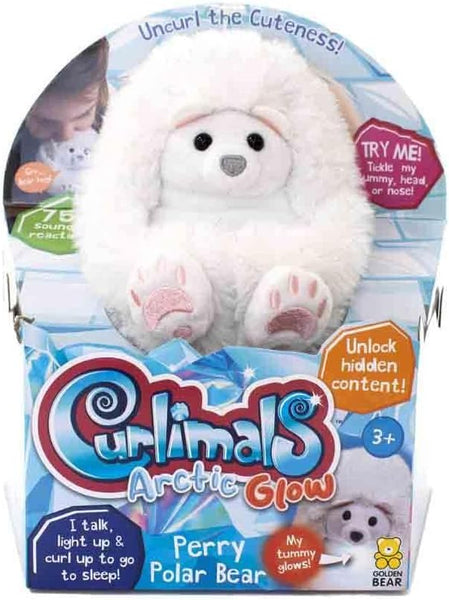 Curlimals Arctic Glow Perry the Polar Bear