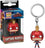 Funko POP Keychain: Captain Marvel - With Helmet