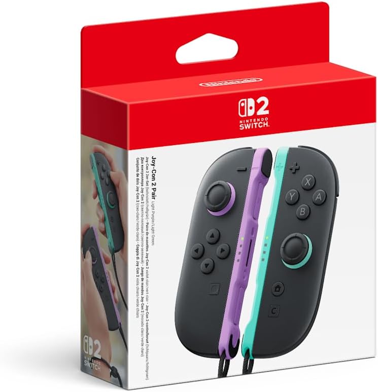 Nintendo Joy-Con 2 Pair Purple/Green (Nintendo Switch 2)