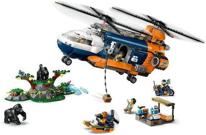 LEGO® | City: Jungle Explorer Helicopter at Base Camp (60437)