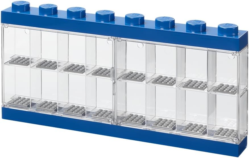 LEGO® | Storage: Minifigure Display Case 16 - Blue (4066)