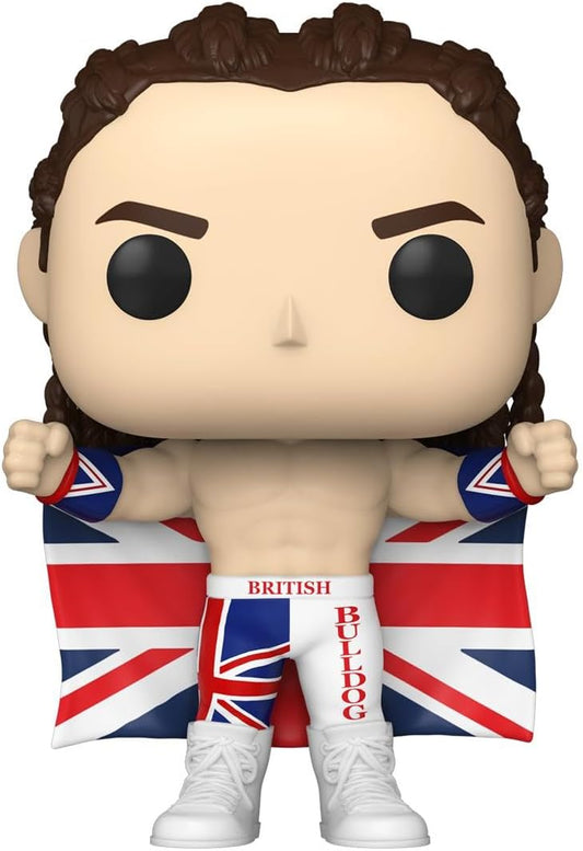 Funko POP: WWE - British Bulldog Vinyl Legends Figure 126