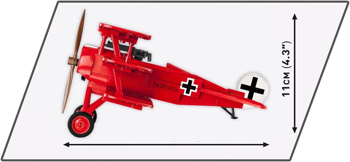 COBI - WORLD WAR I - Fokker DR.1 Red Baron 174 PCS