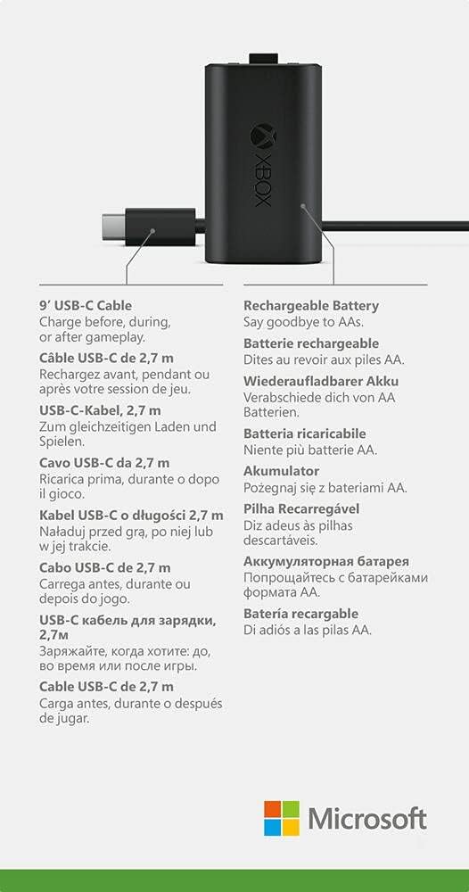Xbox Play & Charge Kit USB C