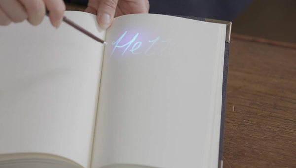 WOW! STUFF Tom Riddle's Secret Diary With Slytherin House Invisible Ink Pen and Harry Potter UV Light-Up Wand | Harry Potter Stationery Set