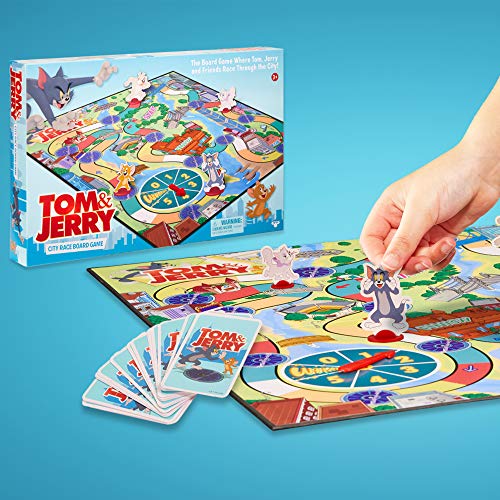 TOM & JERRY CITY RACE BOARD GAME