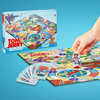TOM & JERRY CITY RACE BOARD GAME