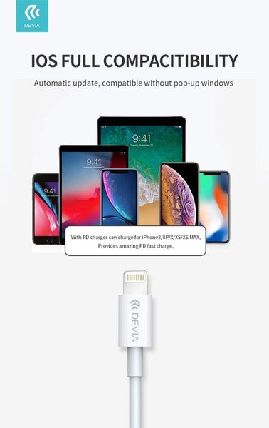 Devia Lightning to USB-C Cable 1M
