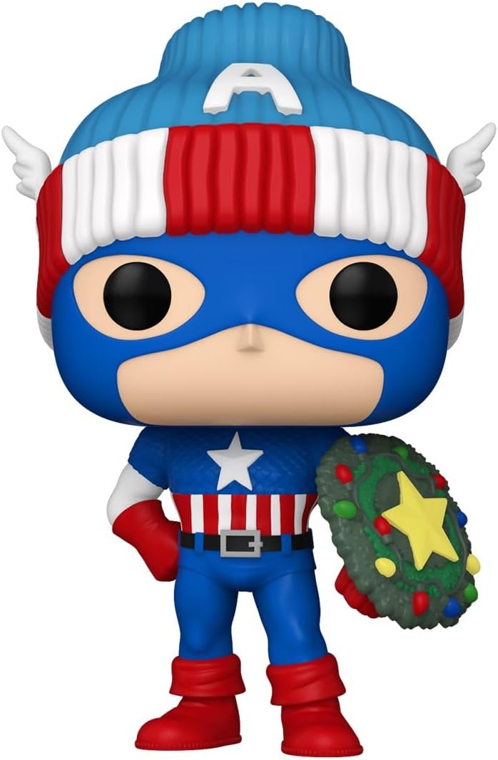 Funko POP! Marvel : Captain America with Wreath Shield