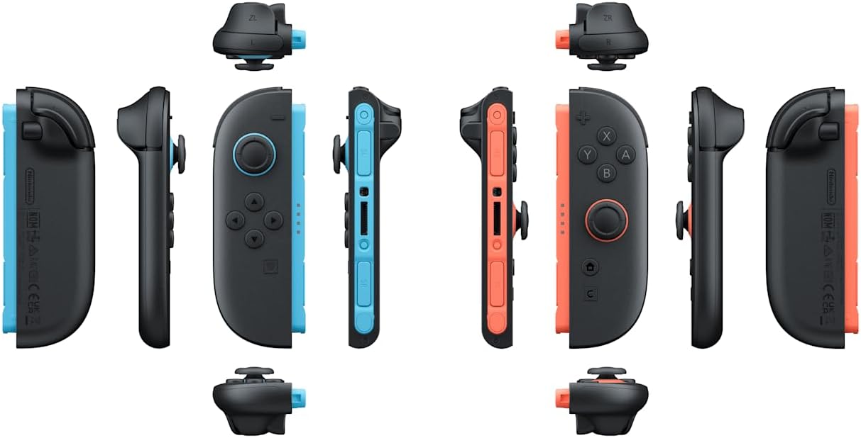 Nintendo Joy-Con 2 Pair – Light Blue and Light Red