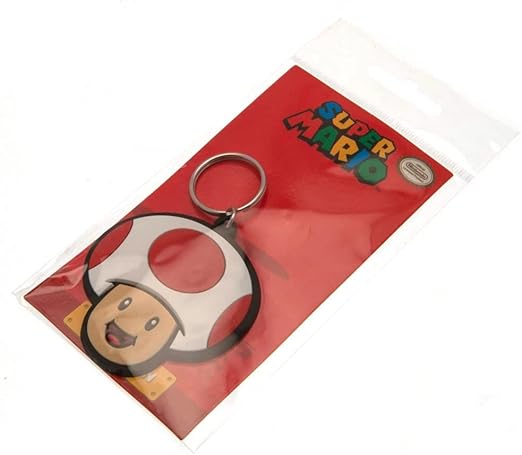 Pyramid Keychain - Nintendo Super Mario Toad