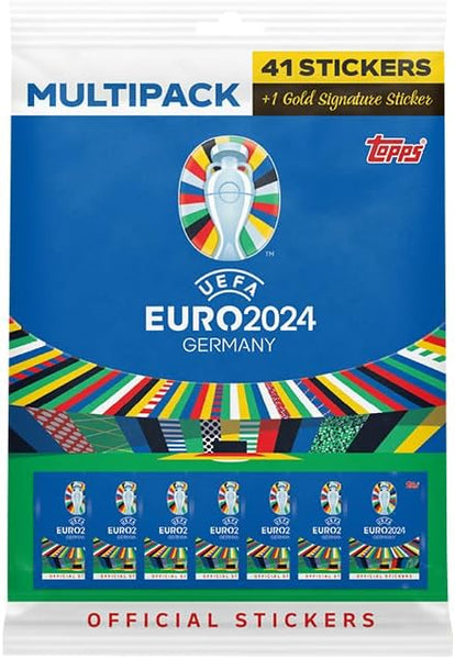 Topps Official Sticker Collection - UEFA Euro 2024 Multipack