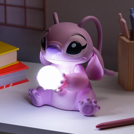 Disney Stitch & Angel lamp 16cm