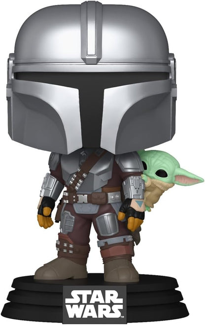 Funko POP! Star Wars: Star Wars M&G-The Mandalorian with Grogu