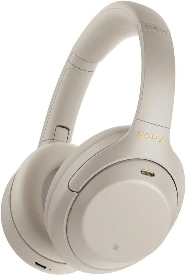 Sony Headphones Bluetooth Noise Cancelling Silver (WH-1000XM4)