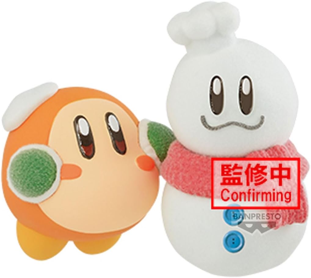 Banpresto Kirby Fluffy Puffy Mine Play in the Snow figure packaging