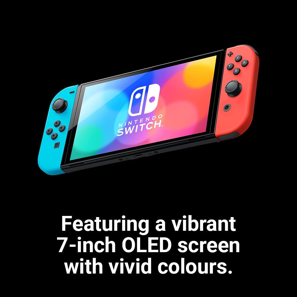 NINTENDO SWITCH OLED CONSOLE NEON (UK)