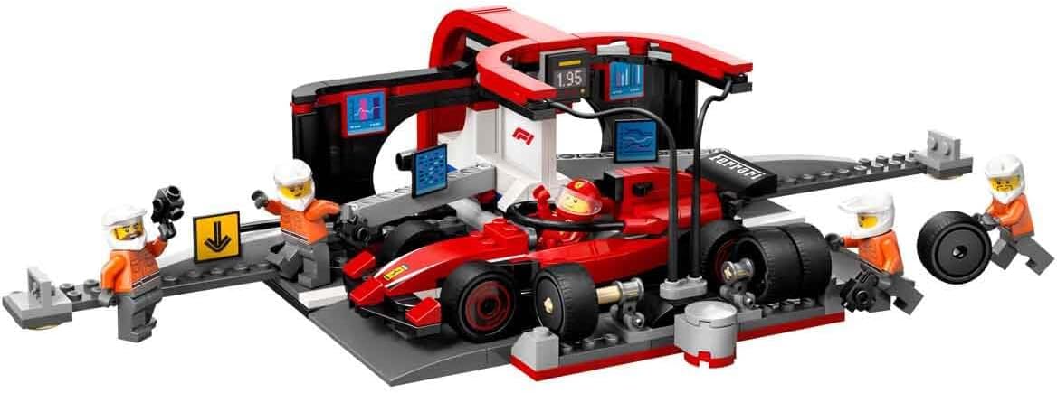 LEGO® | City: F1 Pit Stop & Pit Crew with Ferrari Car (60443)