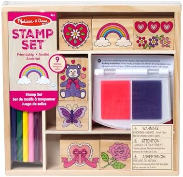 Melissa & Doug Friendship Stamp Set front view