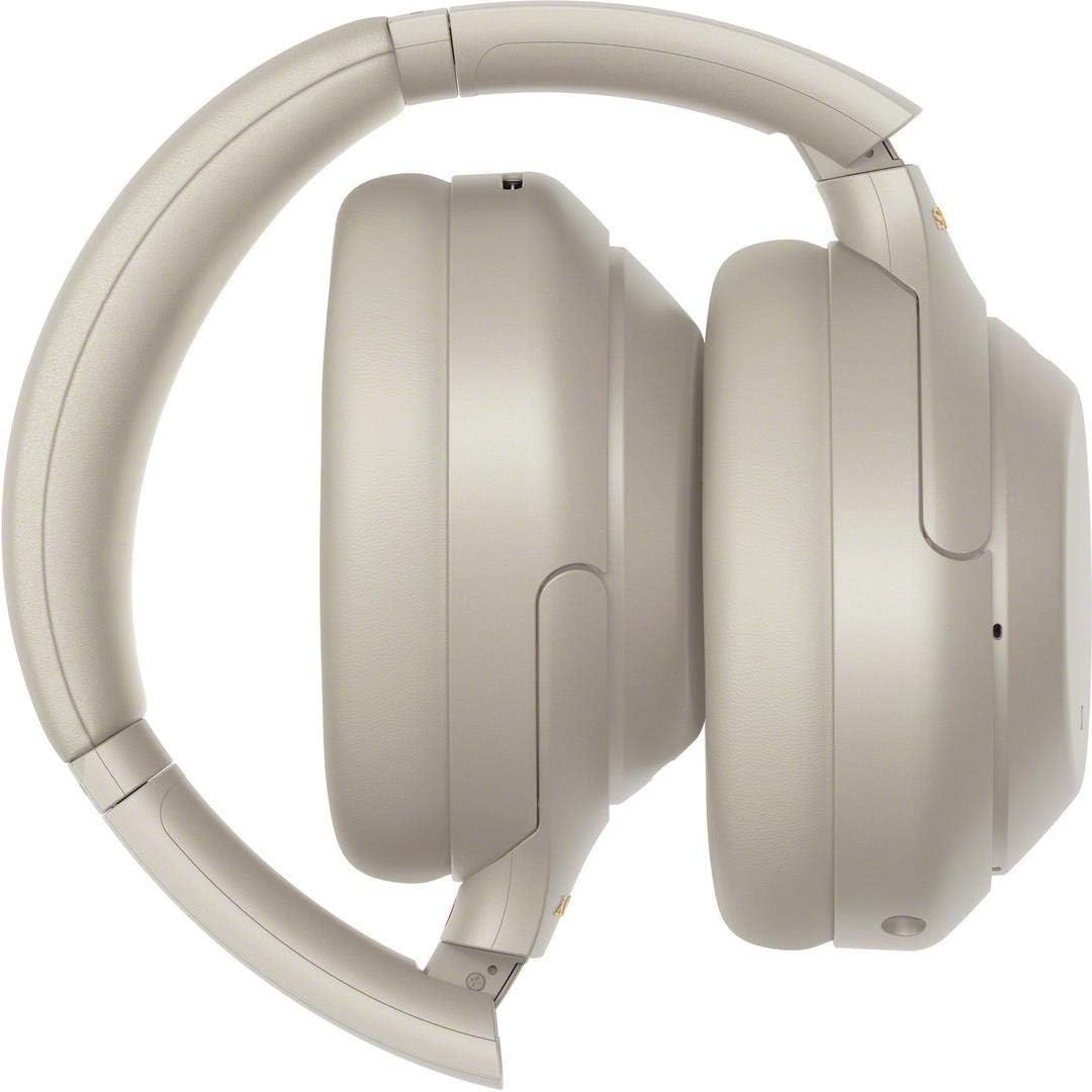 Sony Headphones Bluetooth Noise Cancelling Silver (WH-1000XM4)