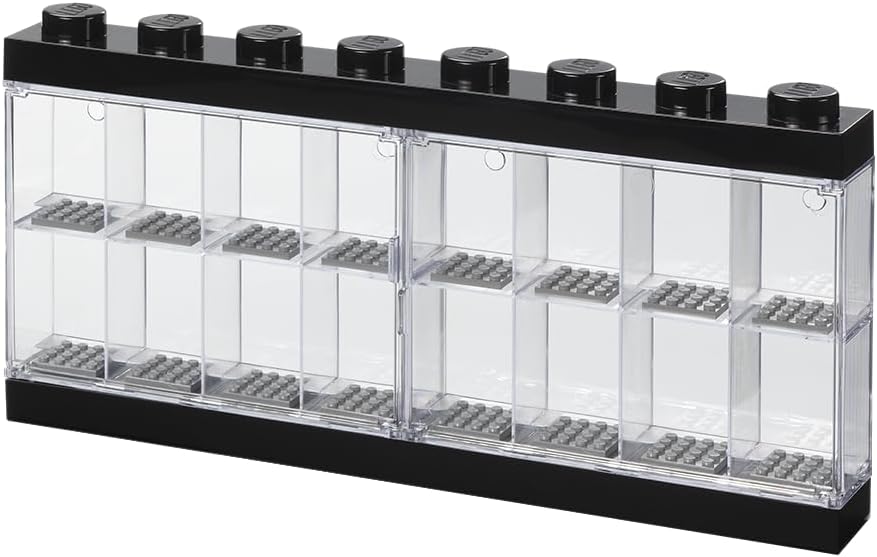 LEGO® | Storage: Minifigure Display Case 16 - Black (4066)