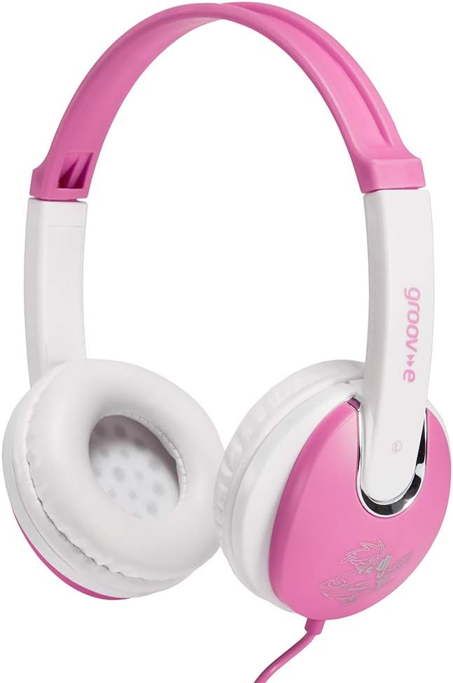 Groov-e Headphones Kidz White/Pink