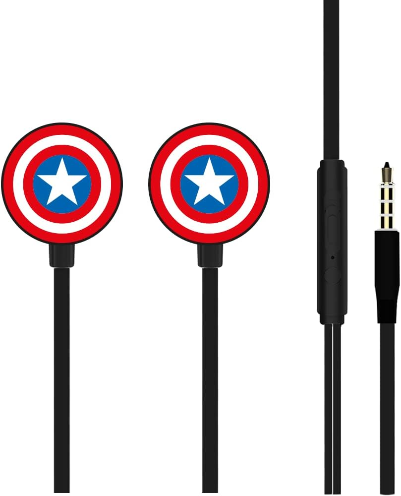 Marvel Captain America Earphones With Jack