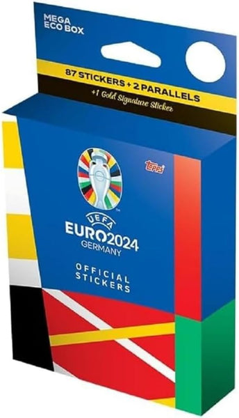 Topps Official Sticker Collection - UEFA Euro 2024 Mega Eco Box