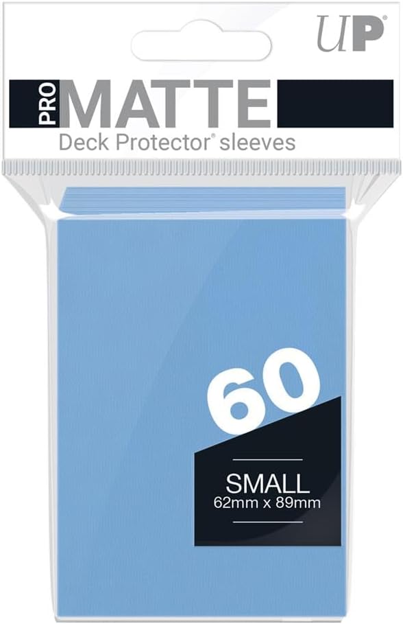 Ultra Pro: Pro Matte Small Deck Protectors - Light Blue (60 ct.)