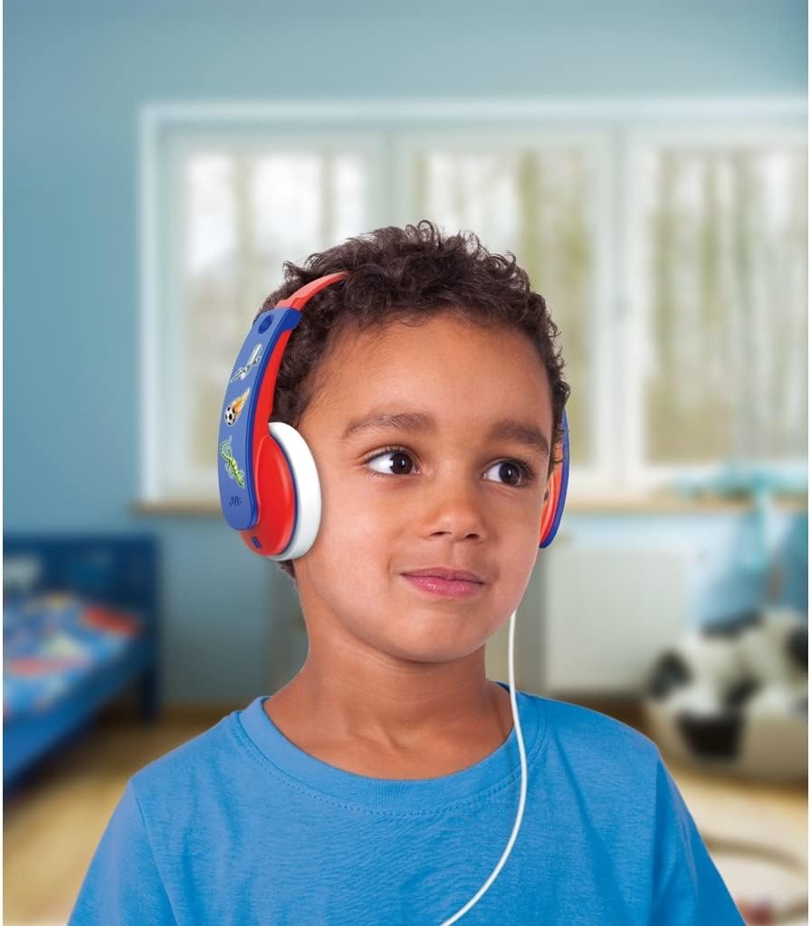 JVC TinyPhones HAKD7R Red/Blue