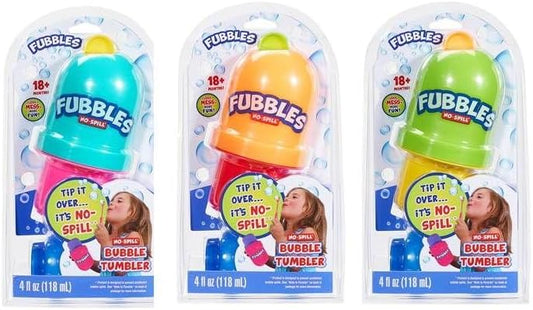 Fubbles No-Spill Bubble Tumbler Assorted