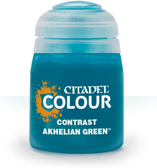 Warhammer Paint: Contrast - Akhelian Green (18ml)