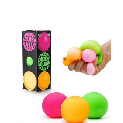 Neon Super Squishy Balls (3 Pack)