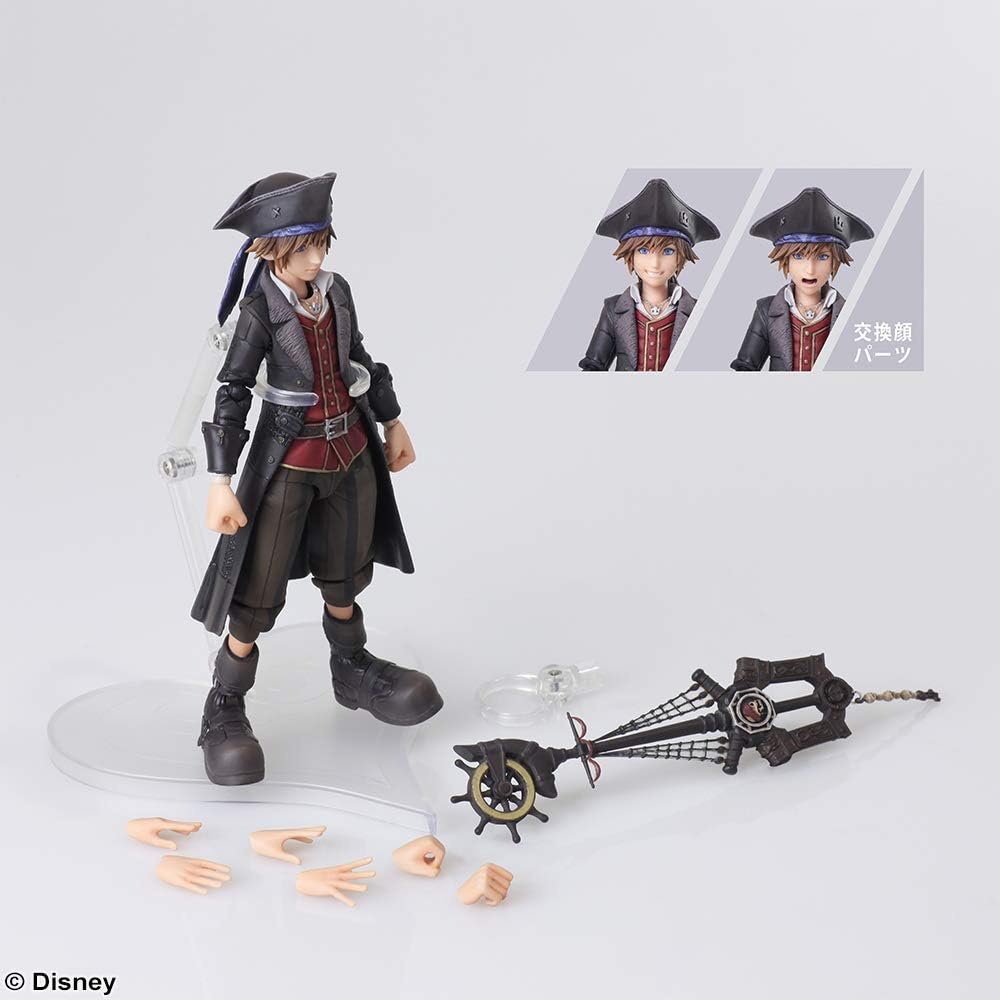 Square Enix Figure Kingdom Hearts Kh Iii Bring Arts Sora Potcv