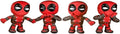 Marvel Deadpool amazed assorted plush toy 27cm