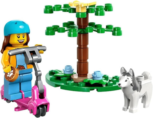 LEGO® | Polybag: Dog Park and Scooter (30639)