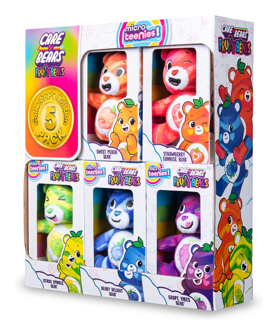 Micro Teenies - Care Bears W2 Collector 5pk