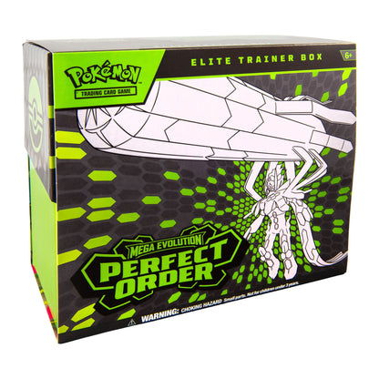 Pokemon TCG Perfect Order Elite Trainer Box angled view