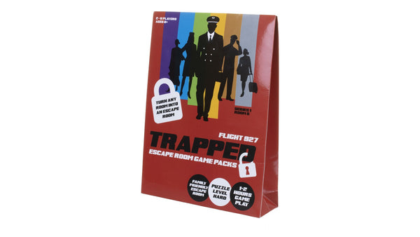 Trapped Escape Room Game Packs Flight 927