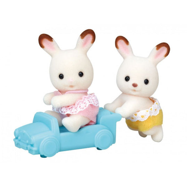 Sylvanian Family: Chocolate Rabbit Twins