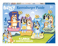 Ravensburger Bluey Four In A Box Jigsaw Puzzle