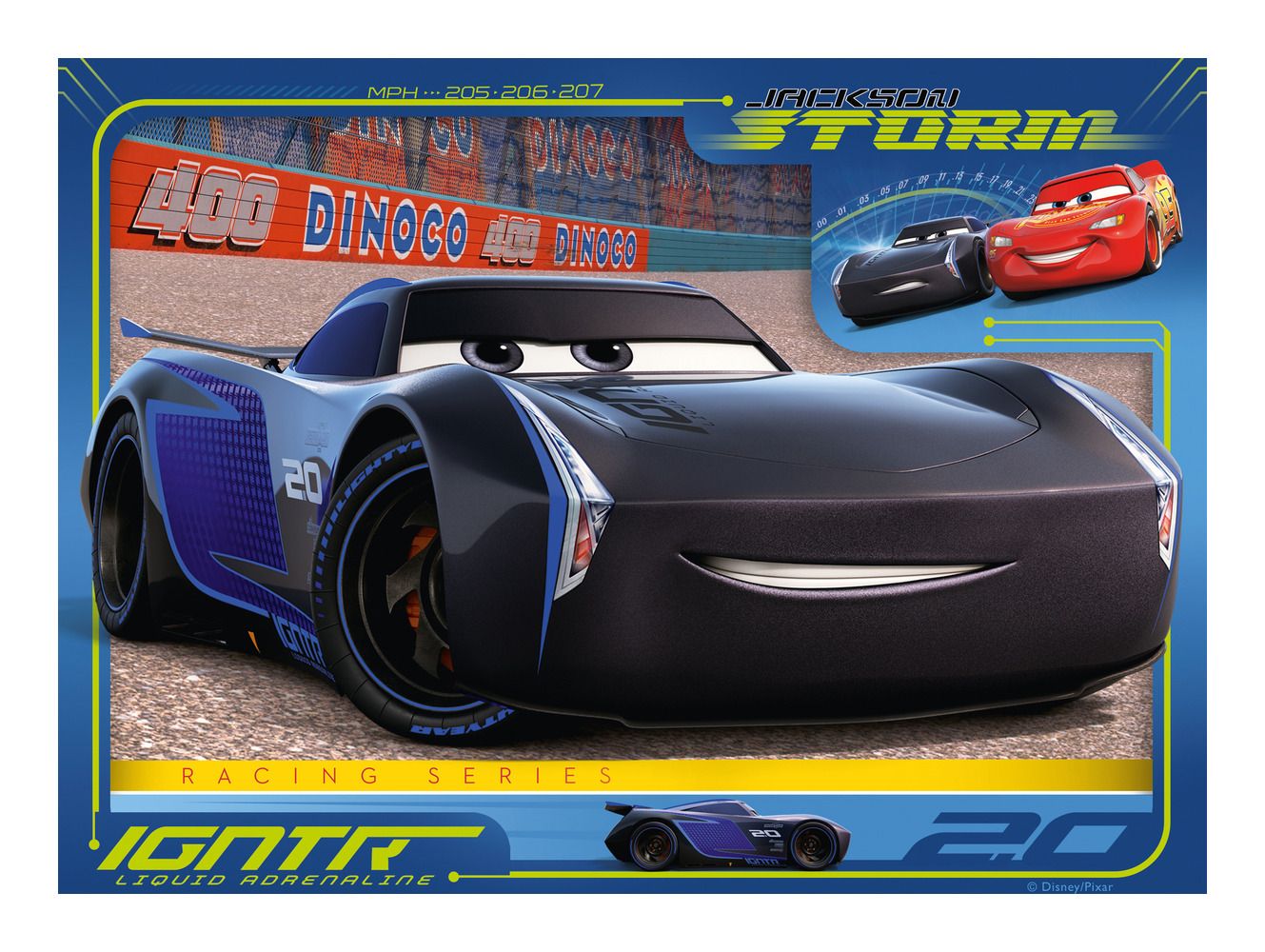 Ravensburger | Disney Pixar Cars 4 in a Box Jigsaw Puzzle