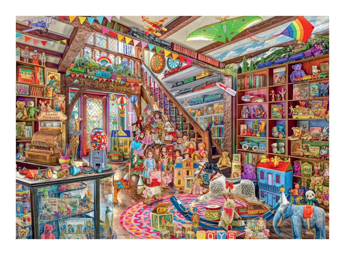 Ravensburger | The Fantasy Toy Shop, Aimee Stewart, 1000pc