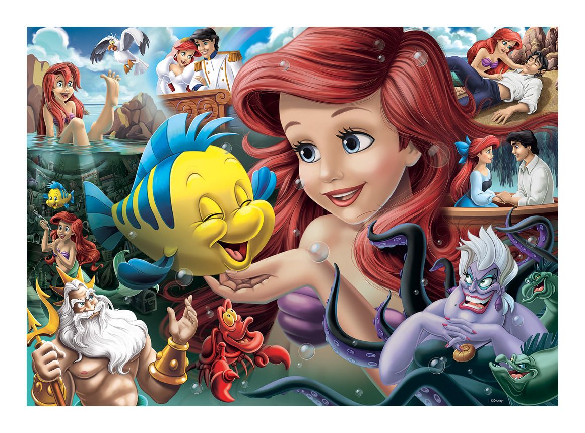 Ravensburger | Disney Princess Heroines - Little Mermaid, 1000pc