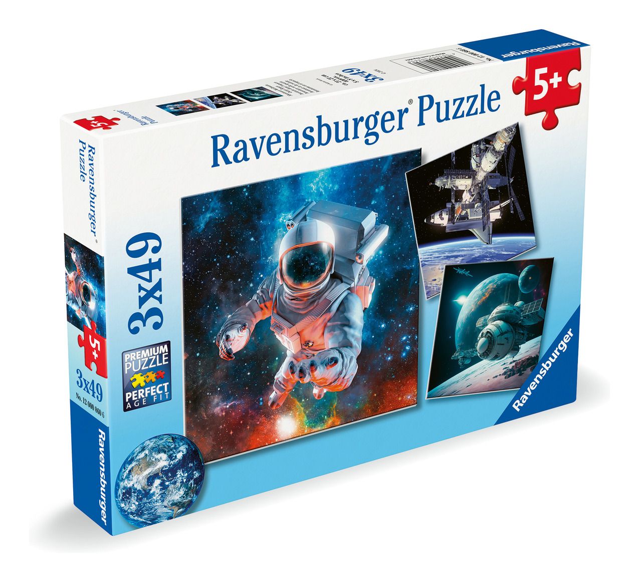 Ravensburger Outer Space 3x49pc Puzzle